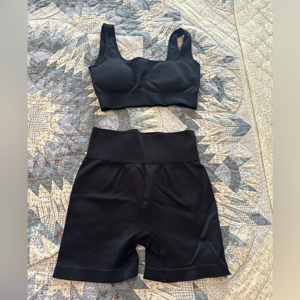 Shorts and bra set